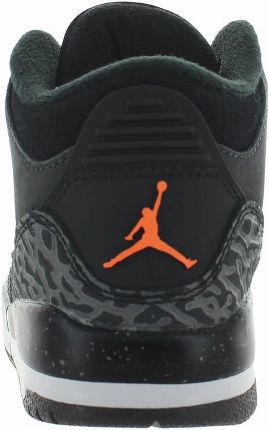 Little Kid's Jordan 3 Retro Fear 'Night Stadium/Total Orange' (DM0966 080) PS Pre School
