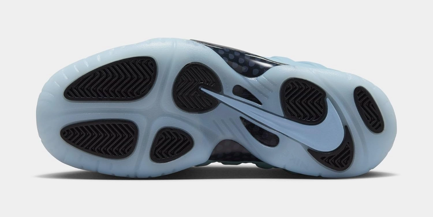 Little Posite One Grade School Basketball Shoes (Psychic Blue/Black) (HJ7654-400, Black/Blue)