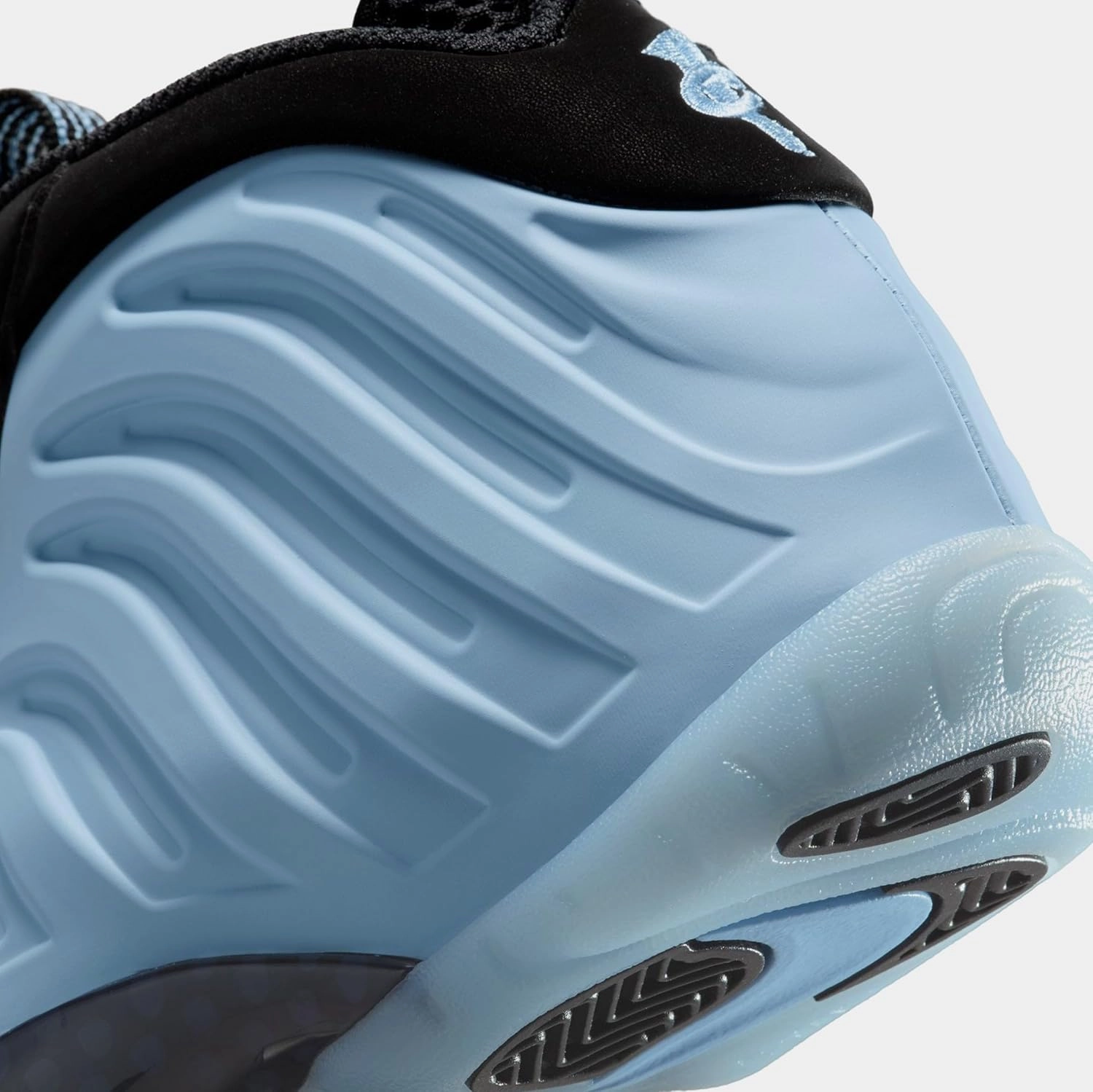 Little Posite One Grade School Basketball Shoes (Psychic Blue/Black) (HJ7654-400, Black/Blue)