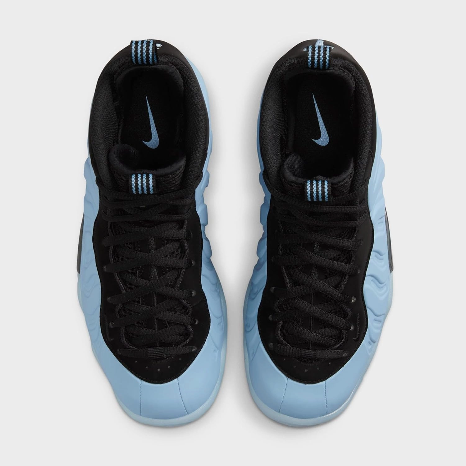 Little Posite One Grade School Basketball Shoes (Psychic Blue/Black) (HJ7654-400, Black/Blue)