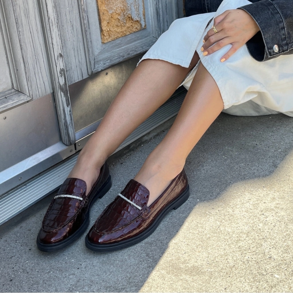 LOAFERS LOVELY - Bordo