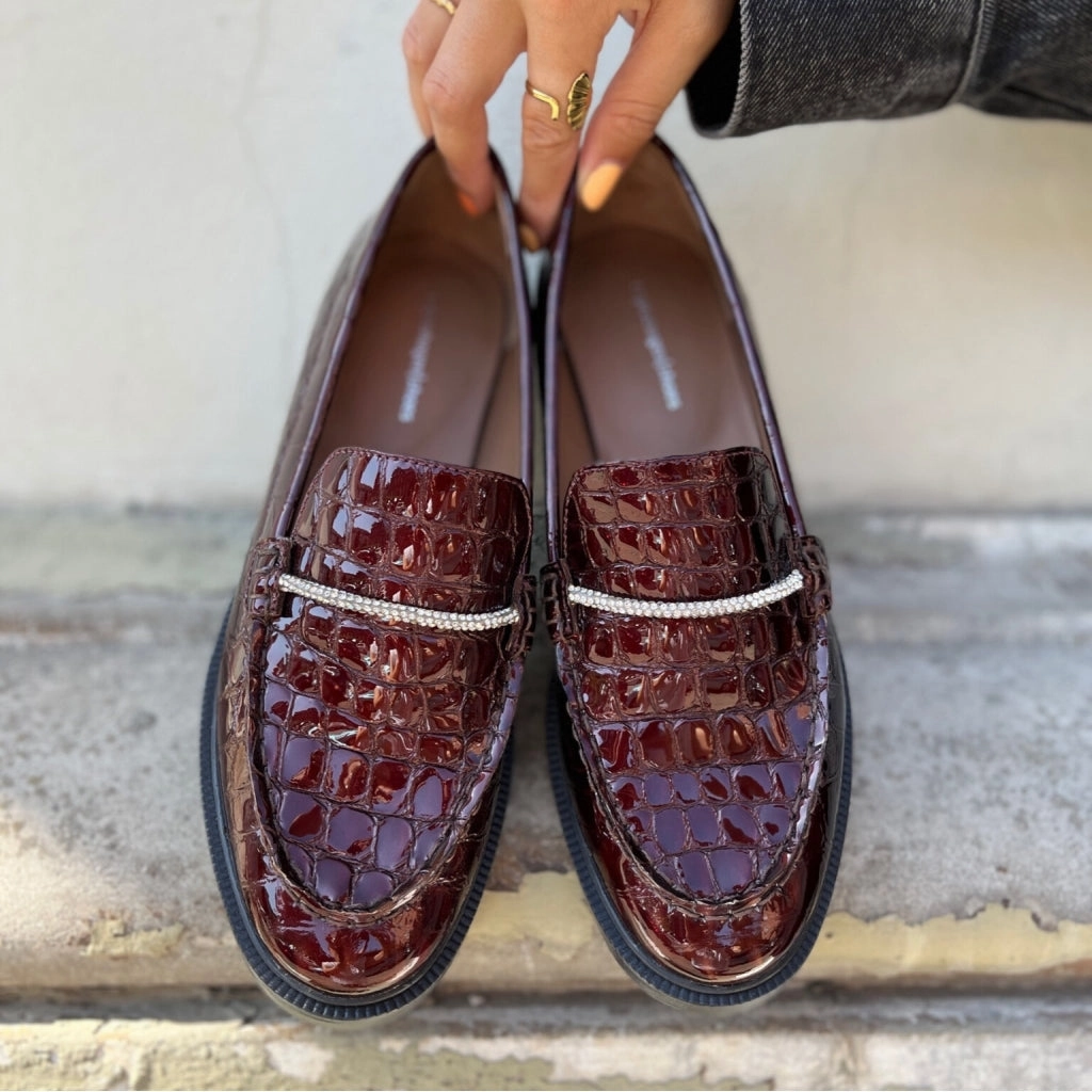 LOAFERS LOVELY - Bordo