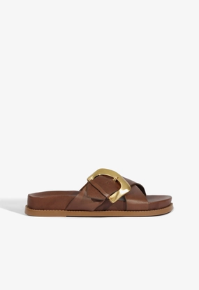 Lois Brown Sporty Sandal