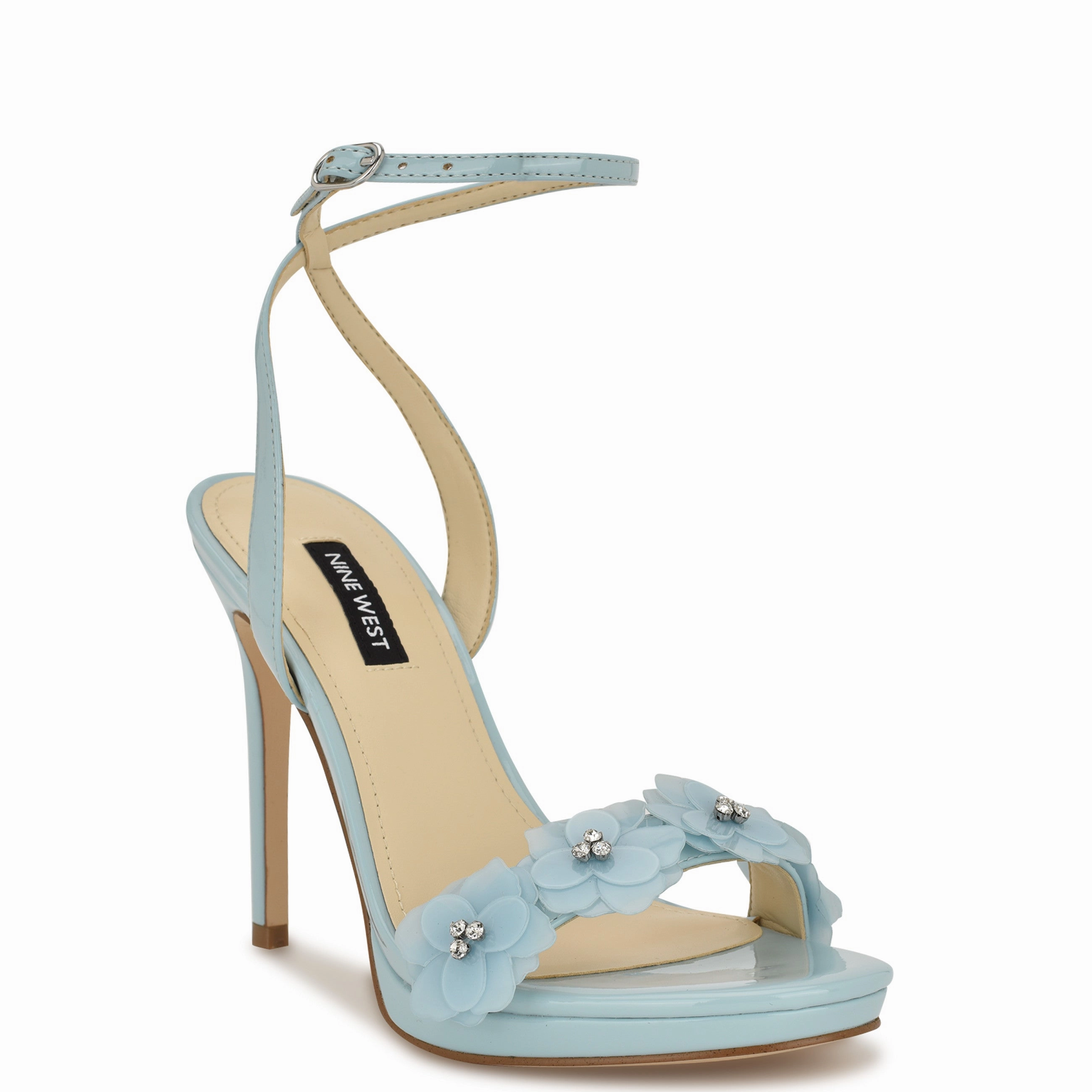 Lovely Flower Platform Sandals