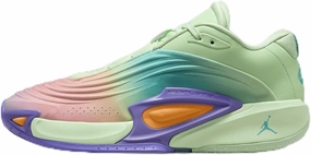 Luka 3 "Blurred Vision Basketball Shoes (HQ4255-300, Vapor Green/Cone/Psychic Purple/Hyper Jade) Size 8