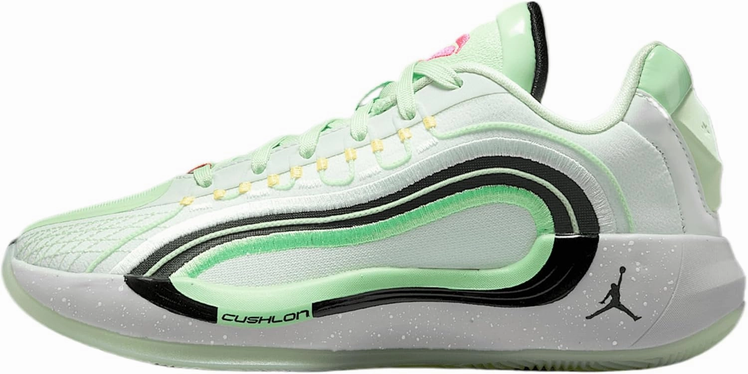 Luka 4 "Space Navigator Big Kids' Basketball Shoes (HJ5225-300, Barely Green/Vapor Green/Metallic Silver/Black)