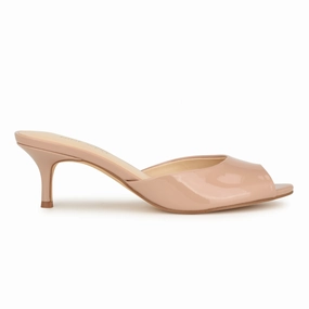 Luvlie Heeled Slide Sandals