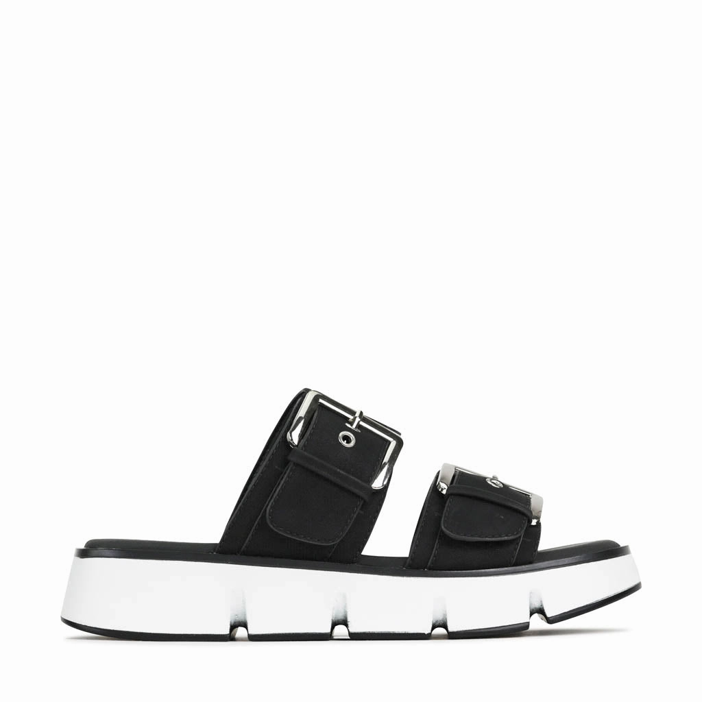 MADY PLATFORM SLIDE SANDALS