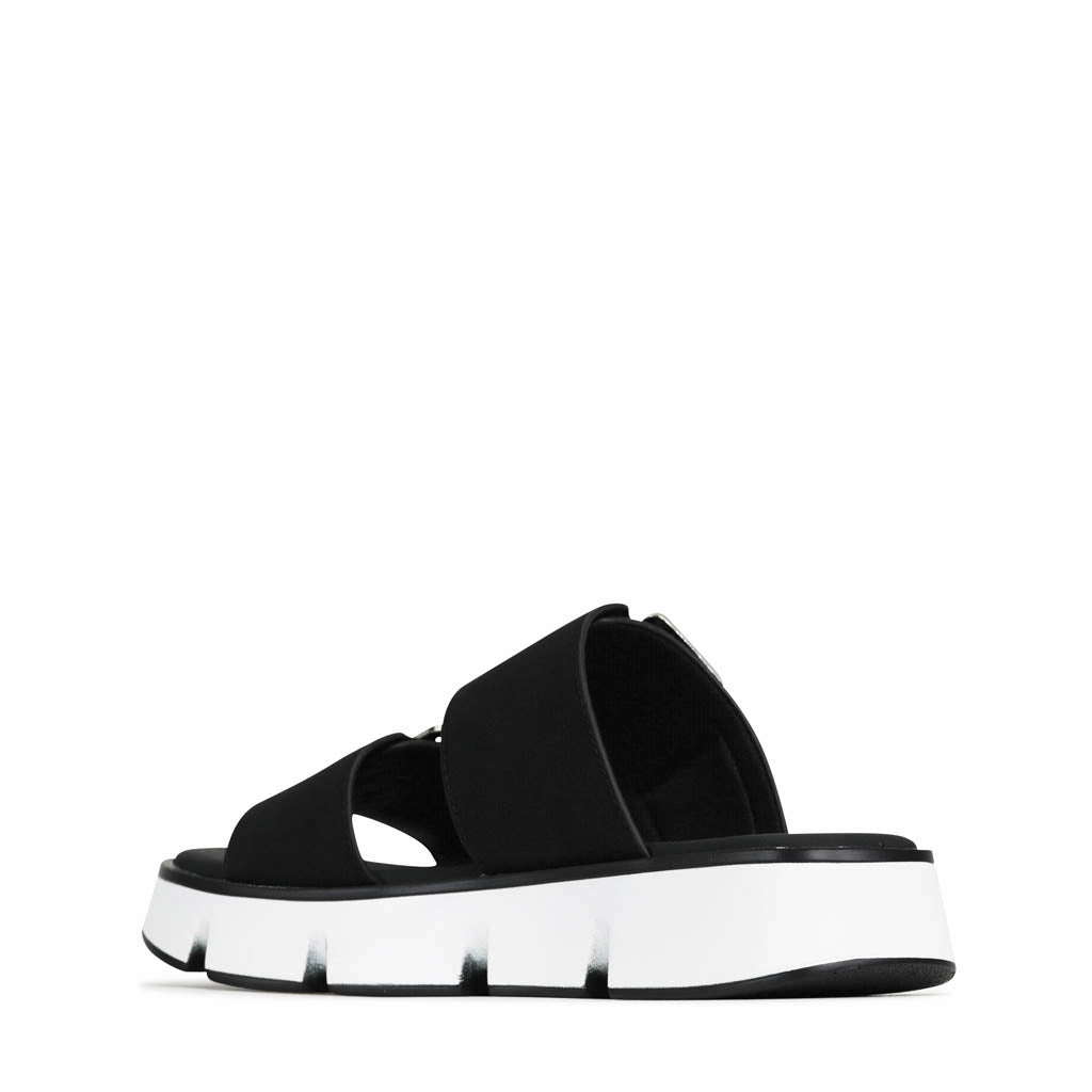 MADY PLATFORM SLIDE SANDALS