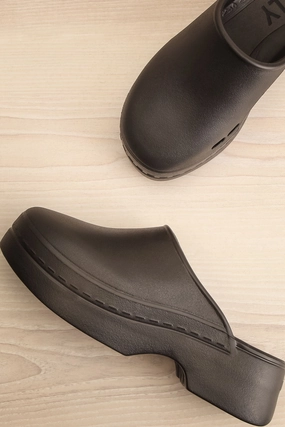 Magnolia Black | Lightweight Mules