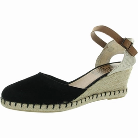 Malena Womens Solid Manmade Wedge Sandals