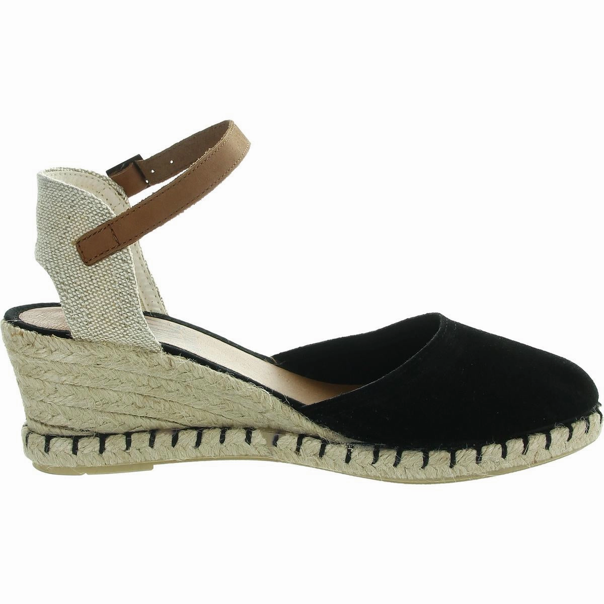 Malena Womens Solid Manmade Wedge Sandals