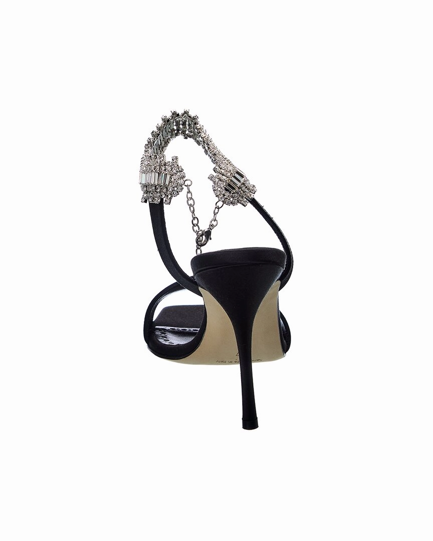 Manolo Blahnik Parinasan 115 Satin Sandal
