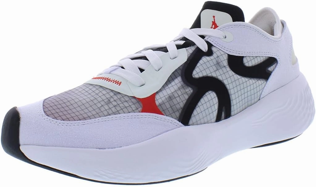 Men's Jordan Delta 3 Low White/Chile Red-Black (DN2647 160)
