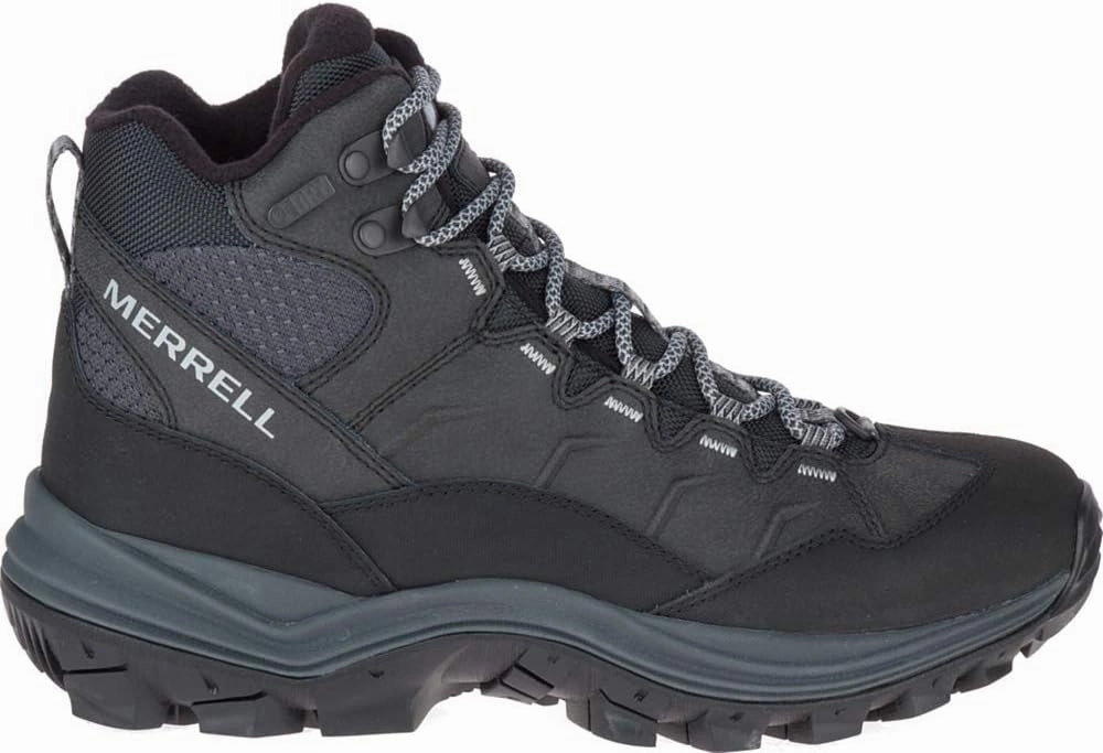 Merrell Women's Thermo Chill Mid Waterproof Snow Boot, Black, 9