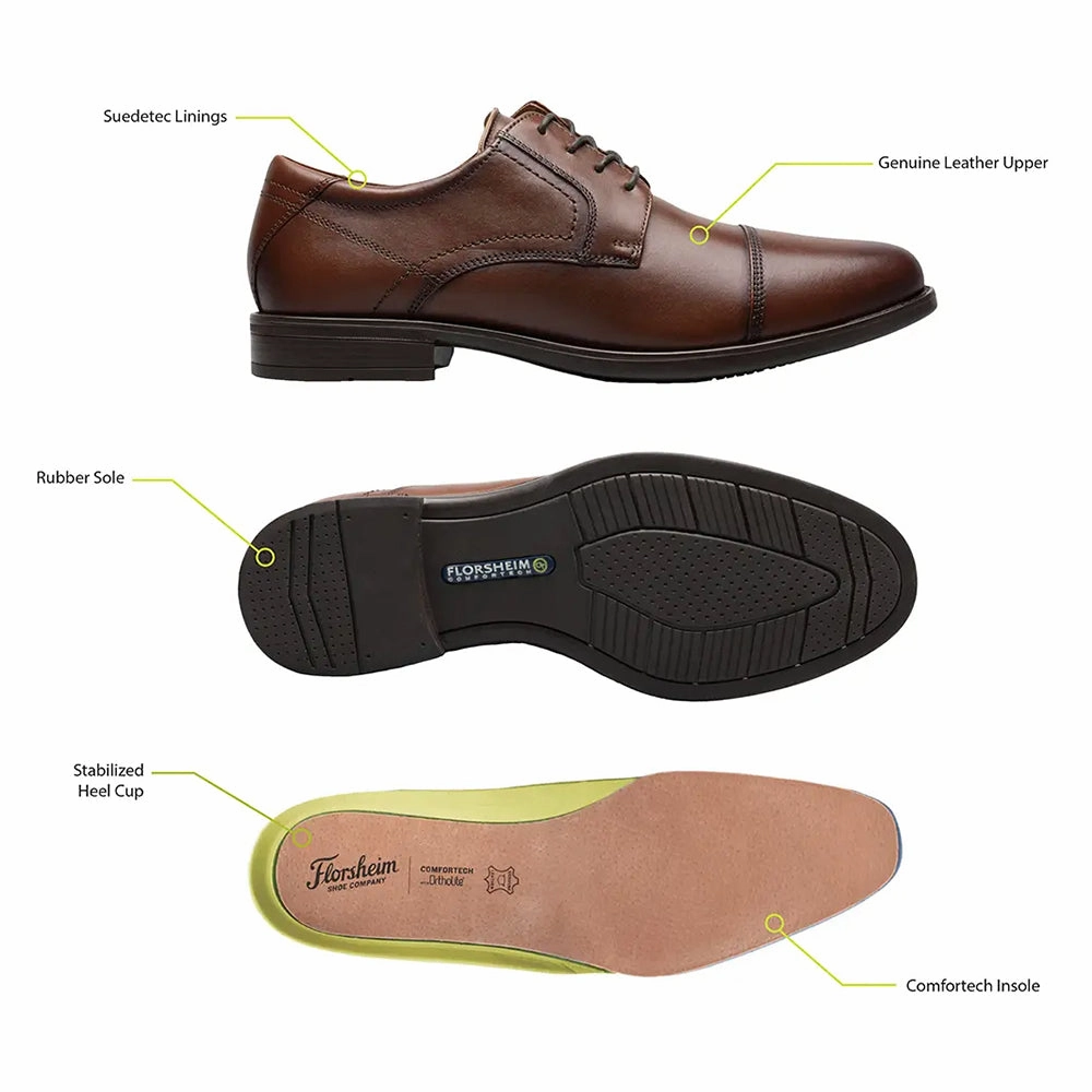 Midtown Cap Toe Oxford