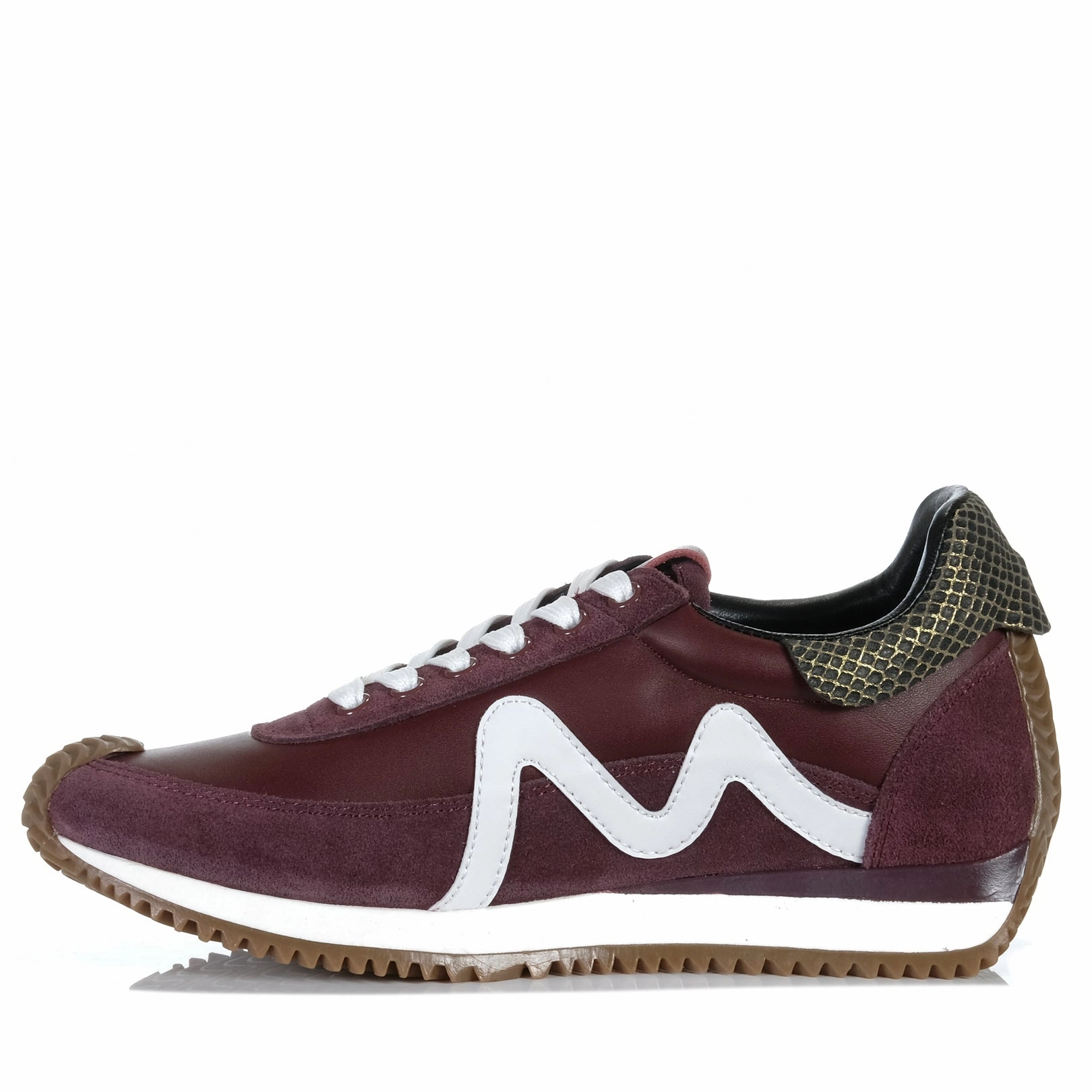 Minx Marvel Burgundy White