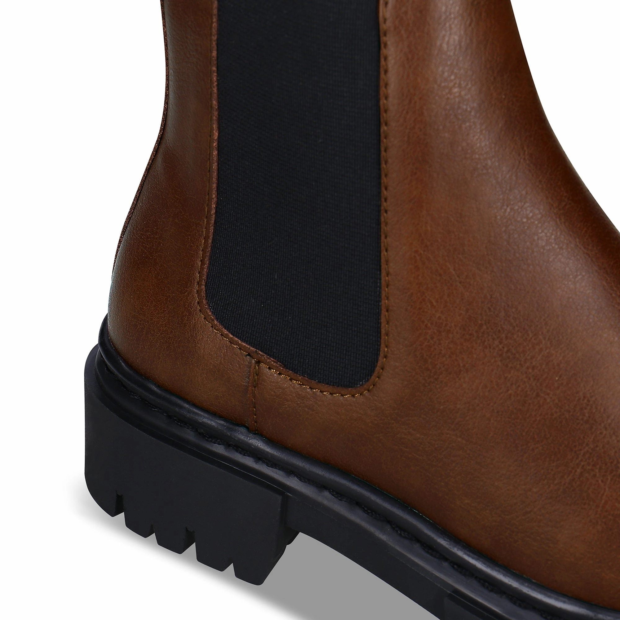 Molly Women's Vegan Leather Chelsea Boots | Brown