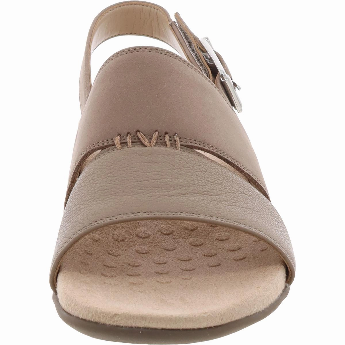 Morro Womens Leather Slip On Slingback Sandals