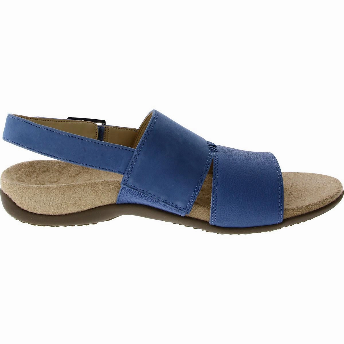 Morro Womens Leather Slip On Slingback Sandals