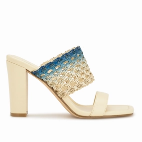 Mylas Heeled Slide Sandals