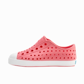 Native Shoes Flamingo Pink/Shell White Toddler Jefferson Shoe