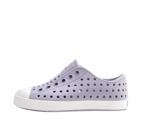 Native Shoes Future Purple/Shell White Toddler Jefferson Shoe