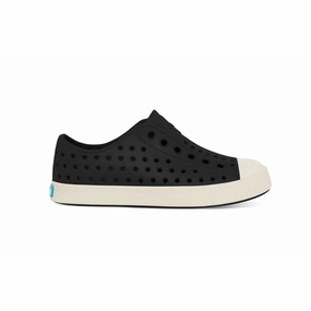 Native Shoes Jiffy Black/Shell White Toddler Jefferson Shoe