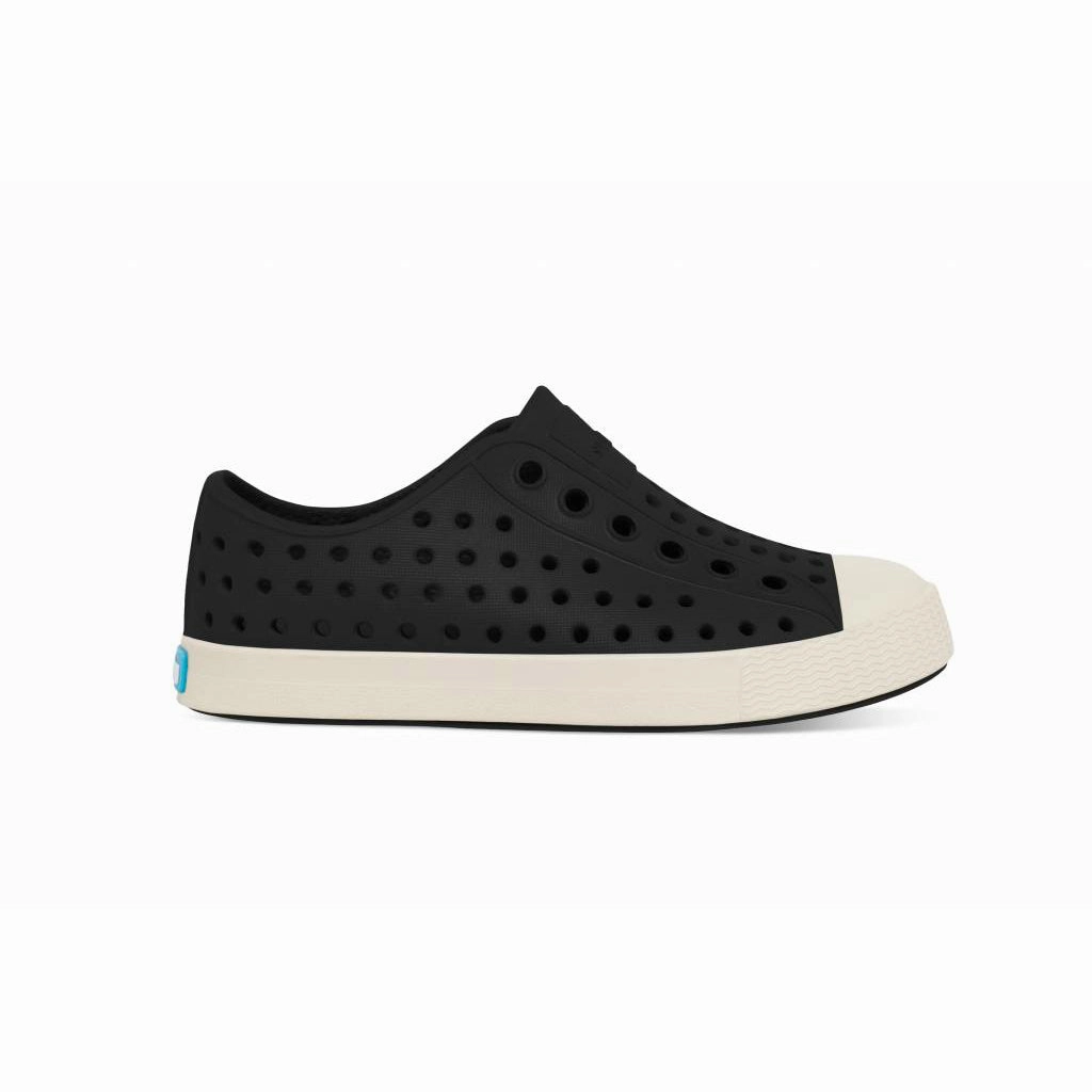 Native Shoes Jiffy Black/Shell White Toddler Jefferson Shoe