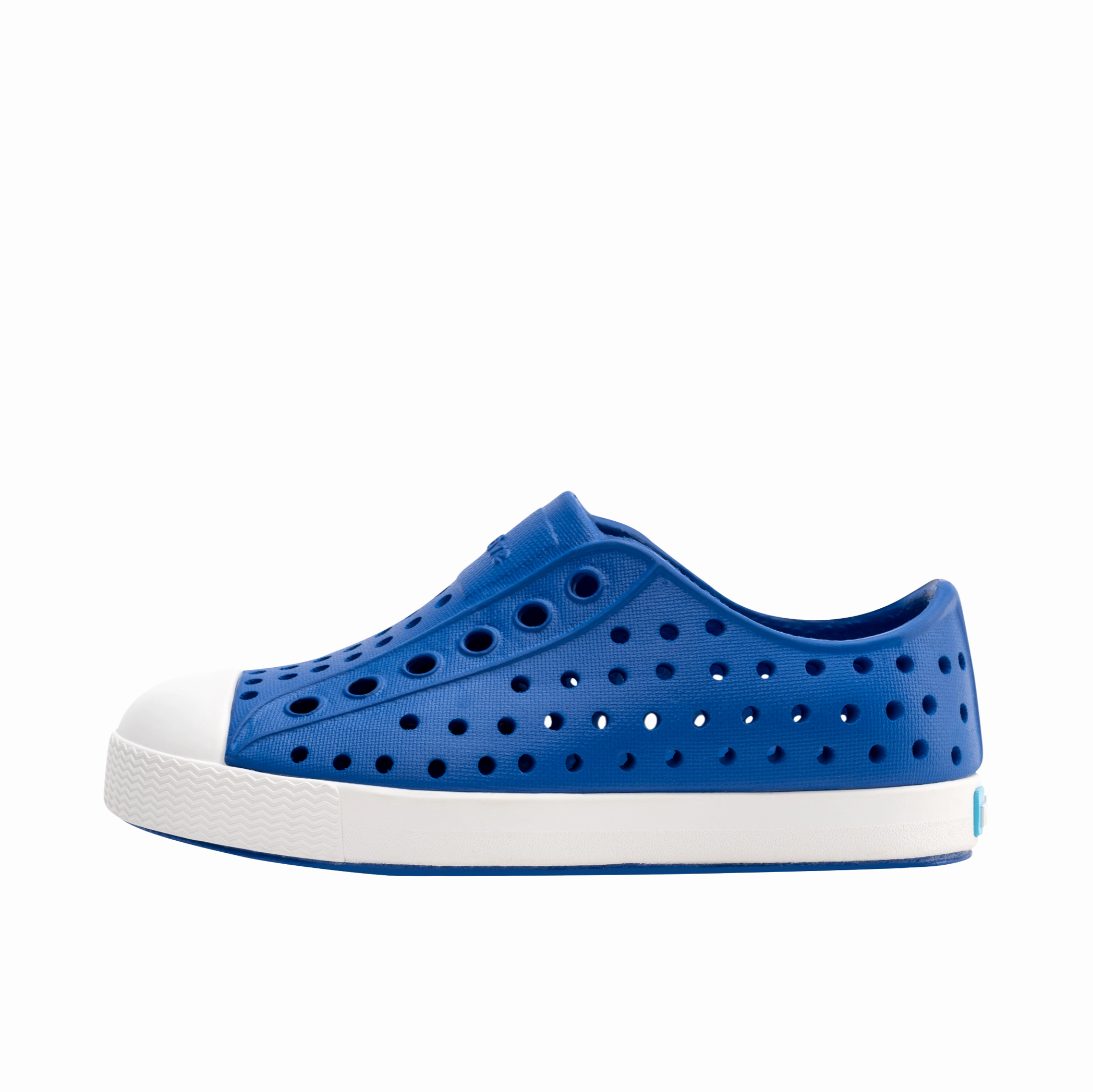 Native Shoes UV Blue /Shell White Toddler Jefferson Shoe