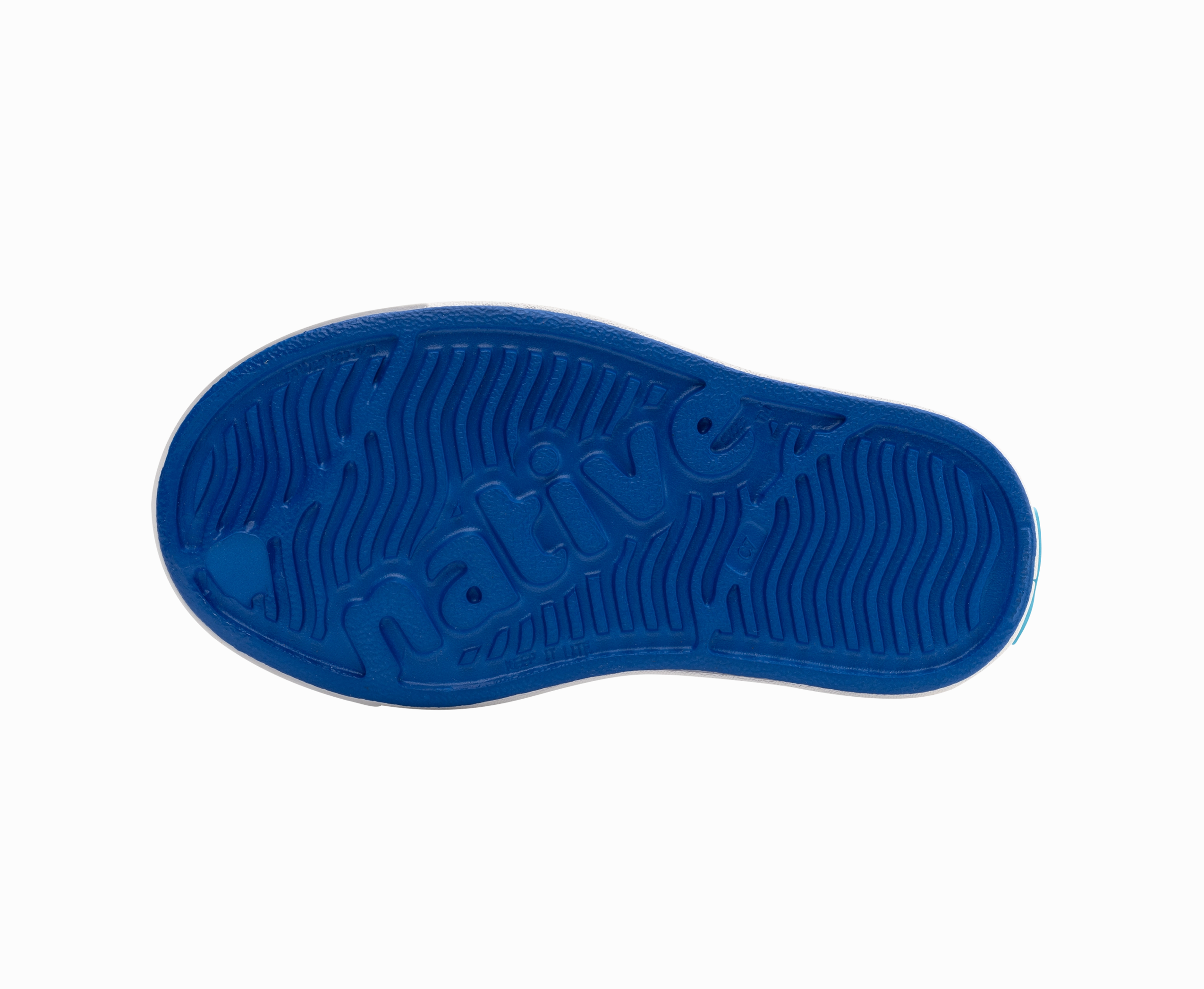 Native Shoes UV Blue /Shell White Toddler Jefferson Shoe