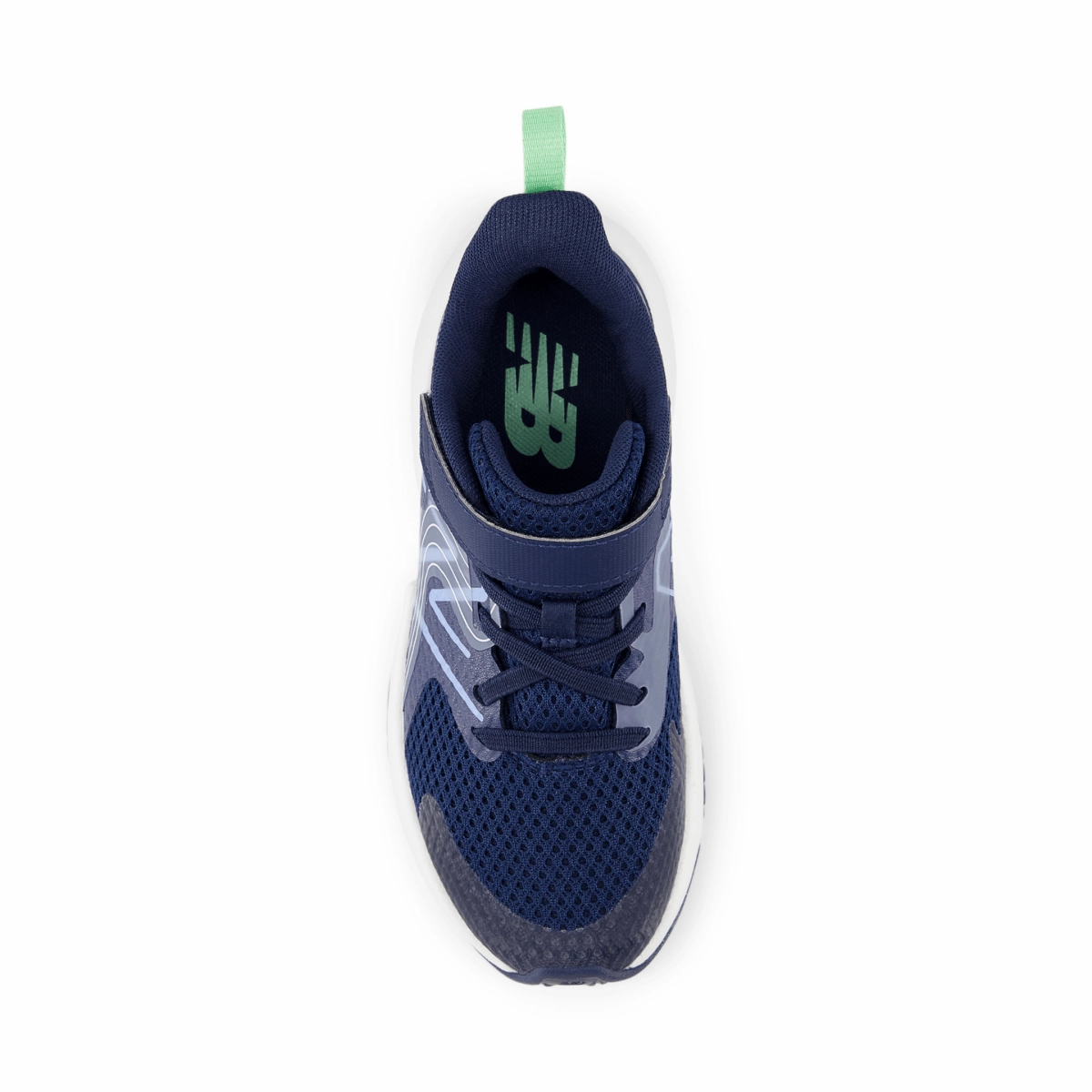 New Balance Kid's (Preschool) Rave Run v2 YTRAVAB2 Navy/Electric Sky/Sweetgrass