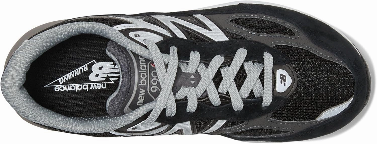 New Balance Kids' 990 V6 Lace-Up Sneaker
