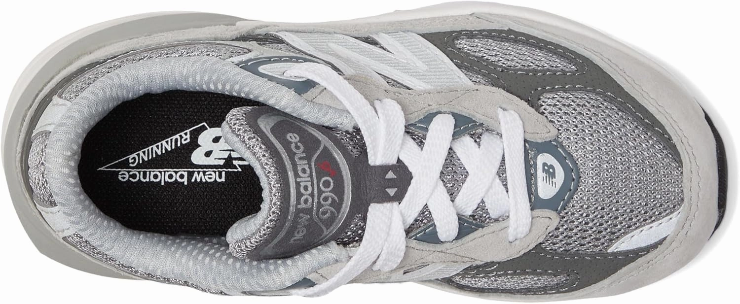 New Balance Kids' 990 V6 Lace-Up Sneaker