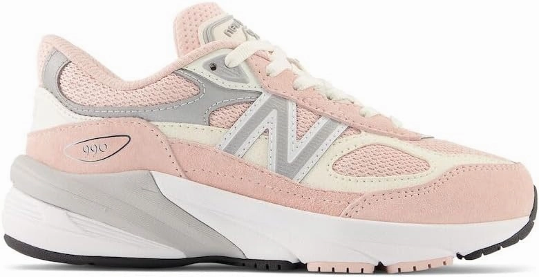 New Balance Kids' 990 V6 Lace-Up Sneaker