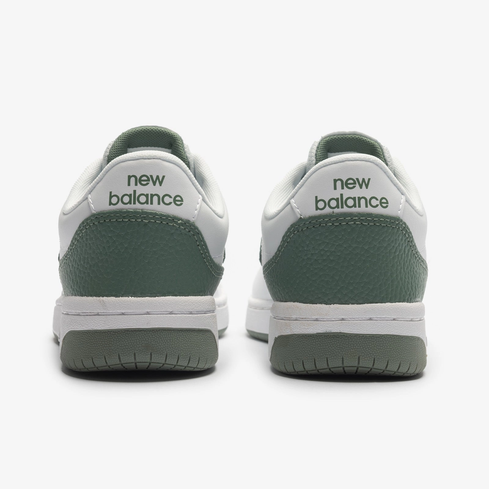 NEW BALANCE MEN'S BB80 GREEN/WHITE SNEAKER SHOES