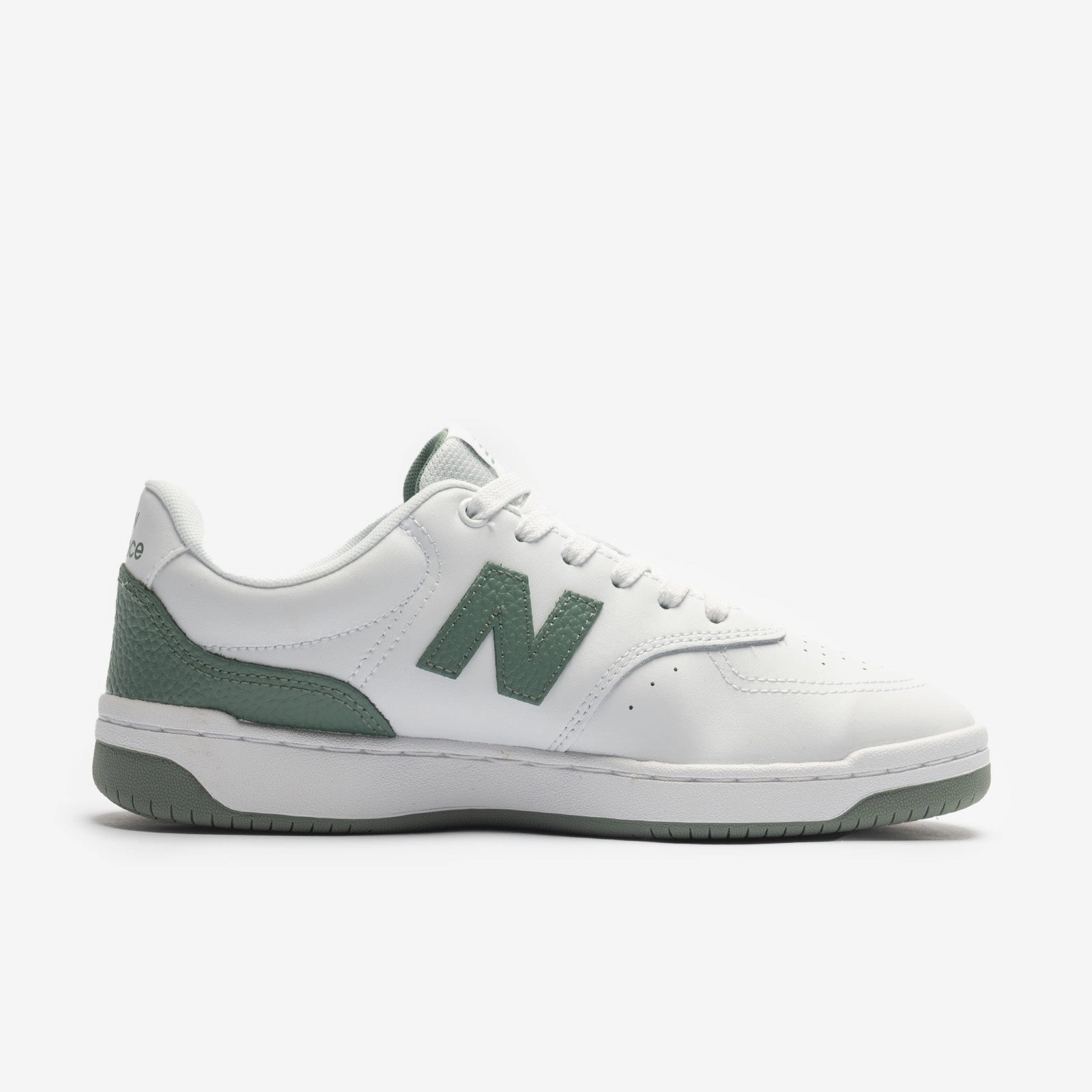 NEW BALANCE MEN'S BB80 GREEN/WHITE SNEAKER SHOES