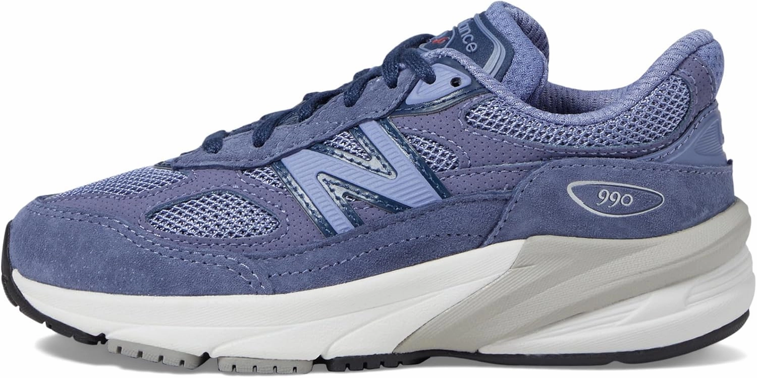New Balance Unisex-Child FuelCell 990 V6 Lace-up Sneaker