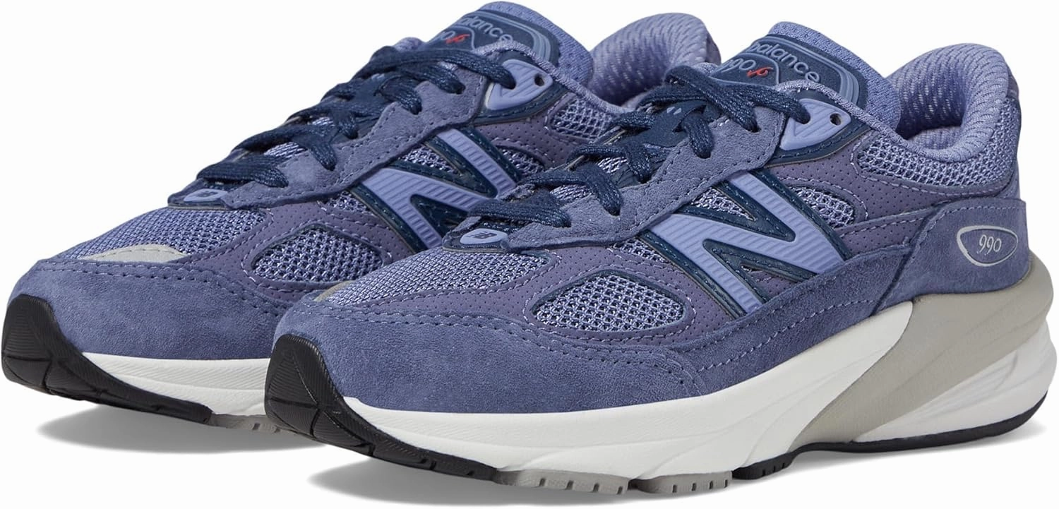 New Balance Unisex-Child FuelCell 990 V6 Lace-up Sneaker