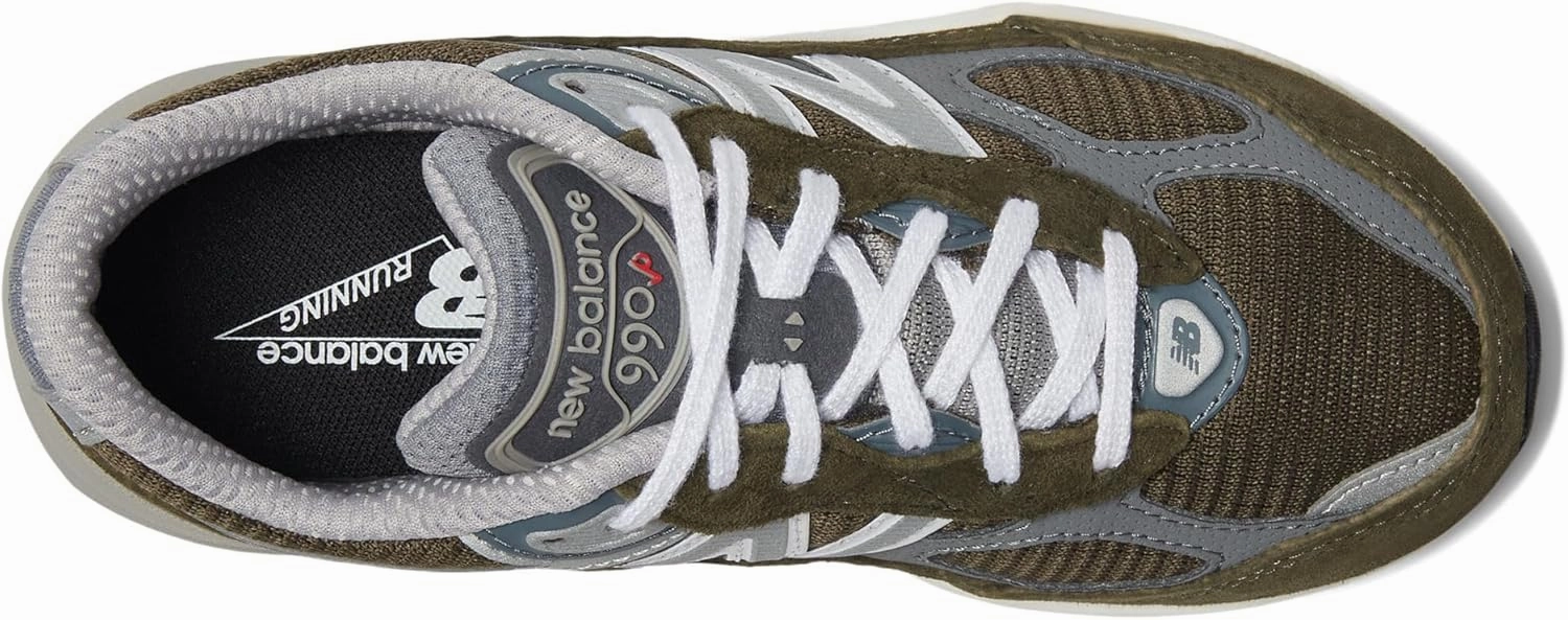 New Balance Unisex-Child FuelCell 990 V6 Lace-up Sneaker