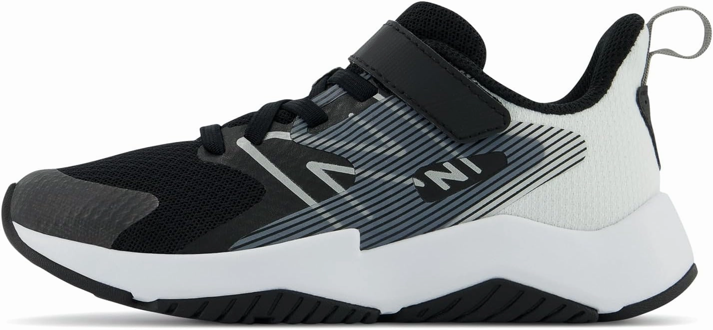 New Balance Unisex-Child Rave Run V2 Bungee Lace with Top Strap Shoe