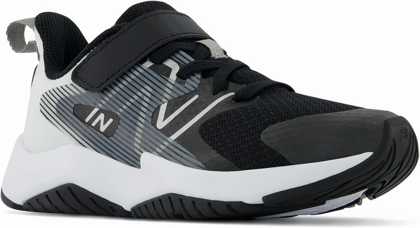 New Balance Unisex-Child Rave Run V2 Bungee Lace with Top Strap Shoe