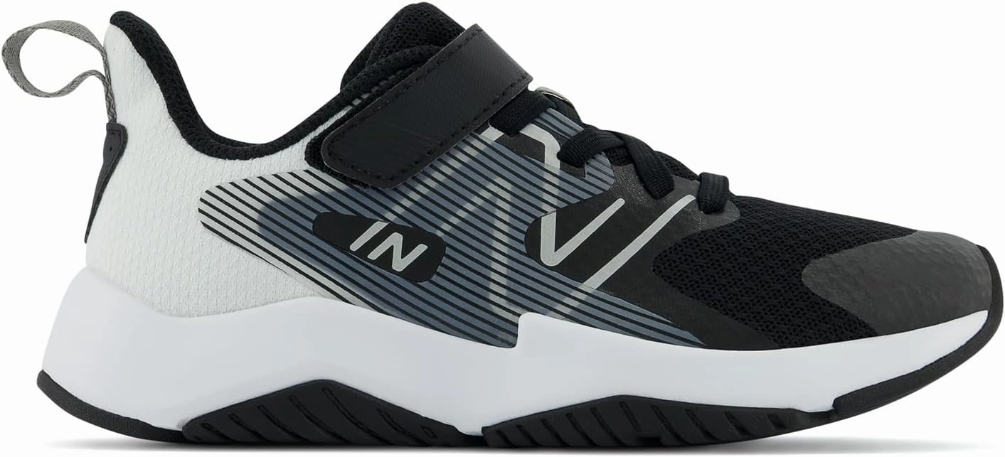 New Balance Unisex-Child Rave Run V2 Bungee Lace with Top Strap Shoe