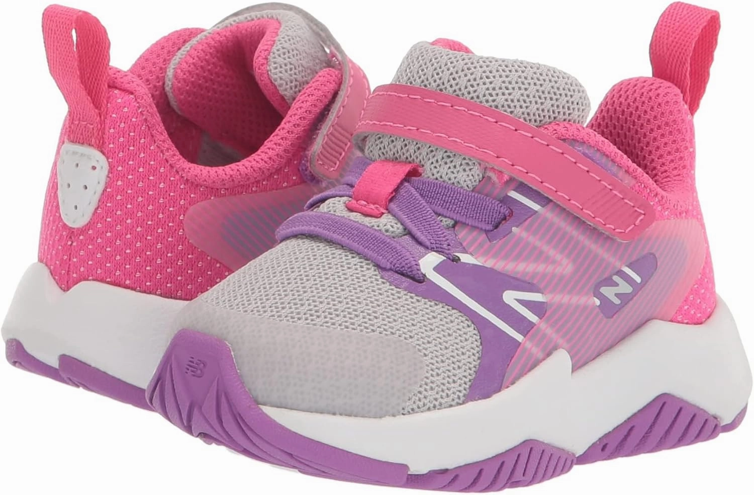 New Balance Unisex-Child Rave Run V2 Bungee Lace with Top Strap Shoe
