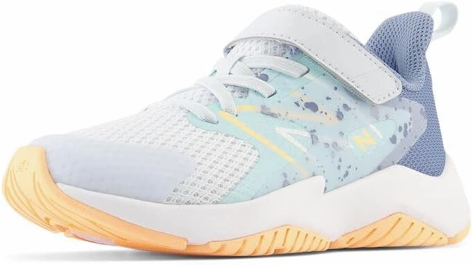 New Balance Unisex-Child Rave Run V2 Bungee Lace with Top Strap Shoe
