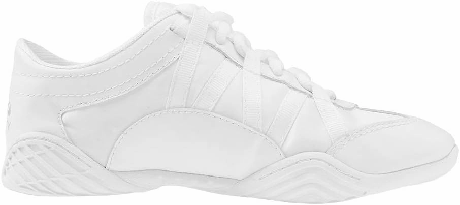 Nfinity Evolution White Cheer Shoes for Youth Girls  Breathable, High-Performance Sneakers for Cheerleading and Sports  Lightweight & Built to Last