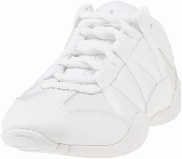 Nfinity Evolution White Cheer Shoes for Youth Girls  Breathable, High-Performance Sneakers for Cheerleading and Sports  Lightweight & Built to Last