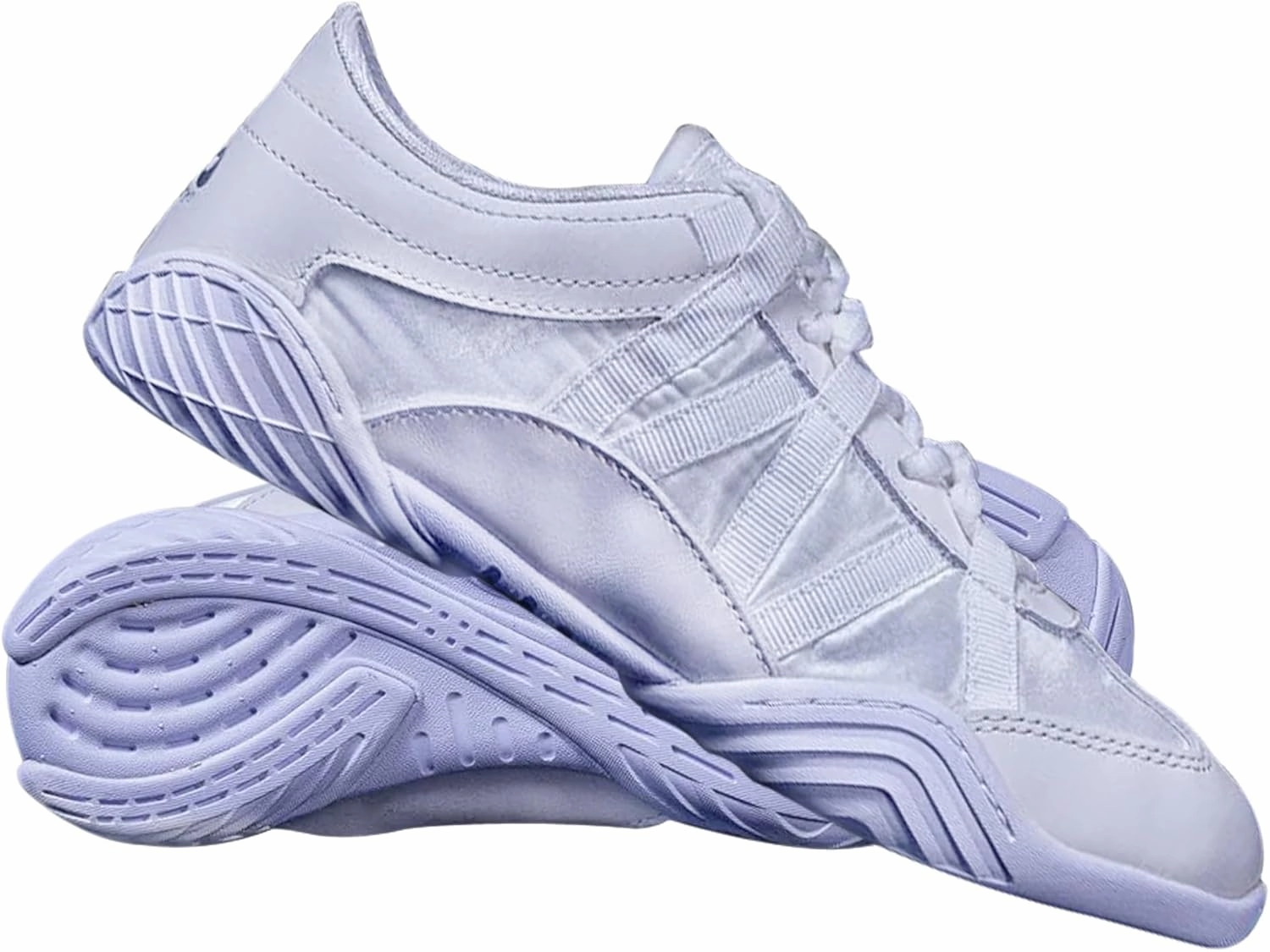 Nfinity Evolution White Cheer Shoes for Youth Girls  Breathable, High-Performance Sneakers for Cheerleading and Sports  Lightweight & Built to Last