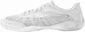 Nfinity Vengeance White Cheer Shoes for Youth Girls  High-Performance Breathable Sneakers for Cheerleading, Dance, and Sports Training  Lightweight and Durable for Competition