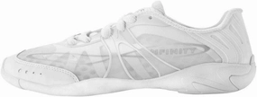 Nfinity Vengeance White Cheer Shoes for Youth Girls  High-Performance Breathable Sneakers for Cheerleading, Dance, and Sports Training  Lightweight and Durable for Competition